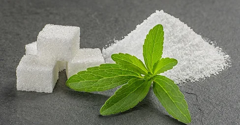 Stevia extract and monk fruit sweetener powder