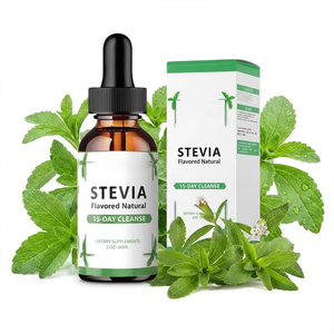 Dried Stevia Leaves Plant Extract Drops 60ml Wholesale Organic Supplements Sweetener Prices Stevia Liquid Drops