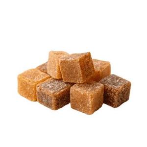Natural Demerara Cane Sugar Golden Crystals Food Grade 25kg PP Bags